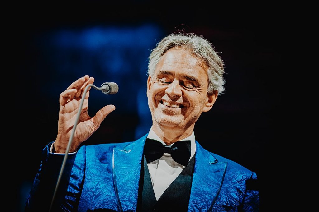 Andrea Bocelli, une grande star en Italie et dans le monde