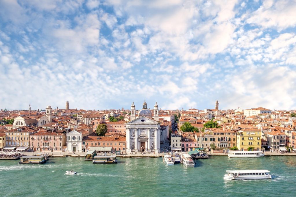 Les lieux historiques en Italie