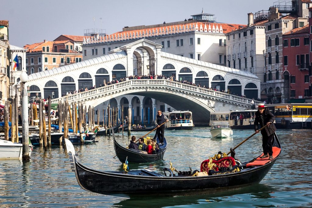 Des lieux romantiques à Venise