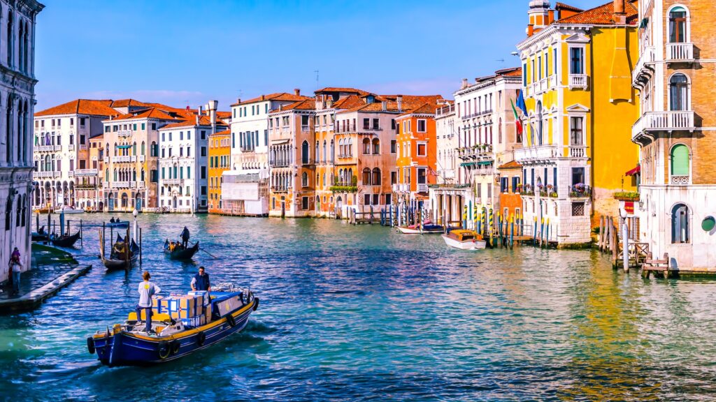 Les deux îles à Venise